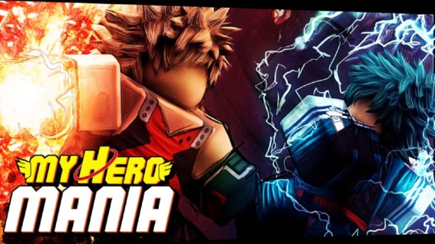 Коды my hero mania roblox