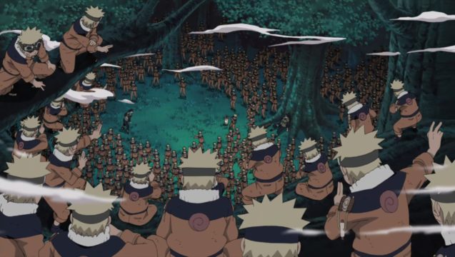 Afinal, Por que Naruto usa tanto os Clones das Sombras