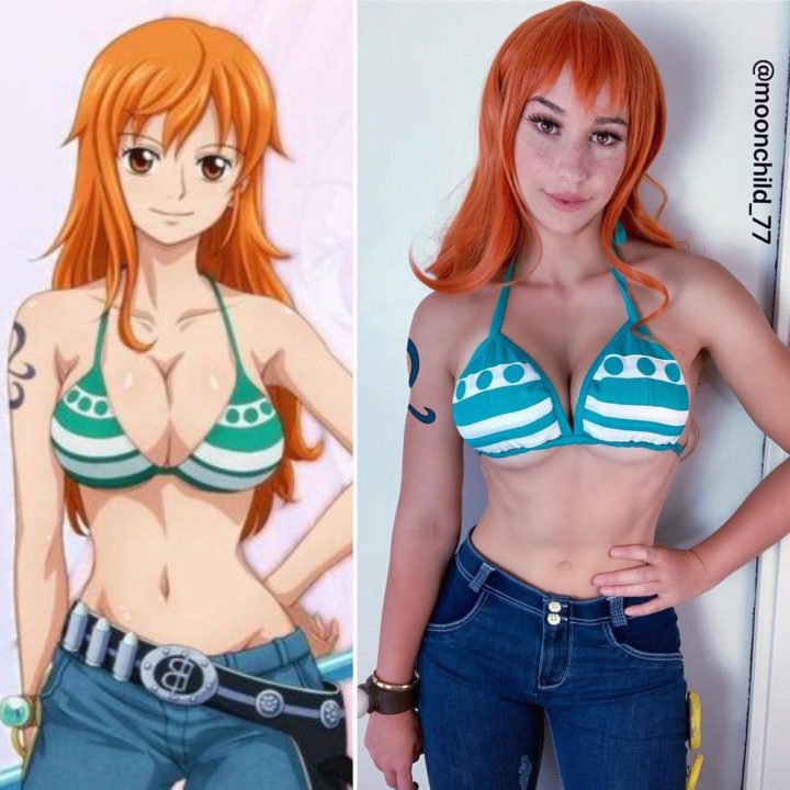 Nami de One Piece recebeu um lindo cosplay