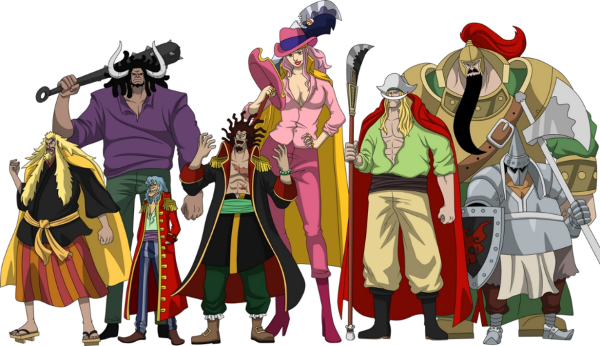 One Piece - Quem são os Piratas Rocks
